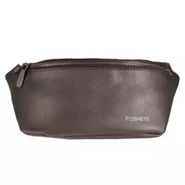 Сумка на пояс Poshete натуральная кожа