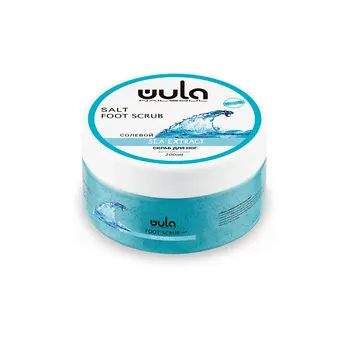 WULA NAILSOUL Солевой скраб для ног Экстракты моря