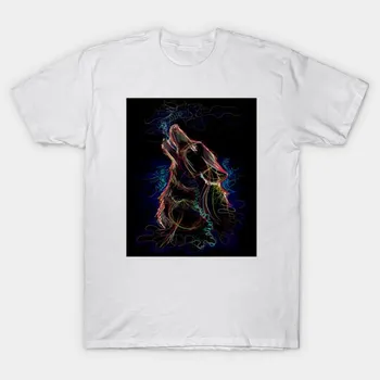 Футболка женская Neon Wolf The Jason Harajuku Print Kawaii футболка летняя женская футболка с коротким рукавом топ футболка S розовый