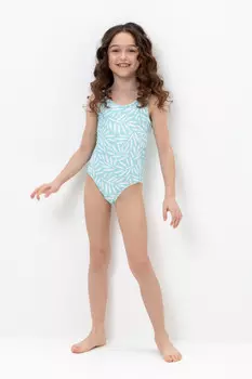 Купальник для девочек CROCKID, ТК 16006/13н ХФ, цвет - бирюзовый