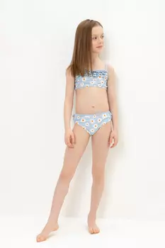 Купальник для девочек CROCKID, ТК 17001/17н ХФ, цвет - голубой