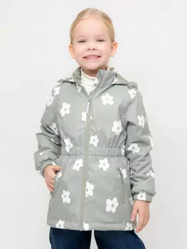 Куртка для девочек CROCKID, ВК 32142/н/12 УЗГ, цвет - хаки