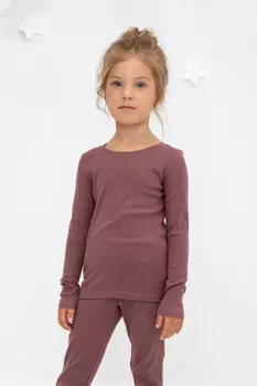 Пижама для девочек CROCKID, К 302210-1, цвет - фиолетовый