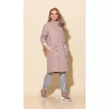 Куртка Anna Majewska-М-1344-1 В цвете: Розовый; Размеры: 50,52