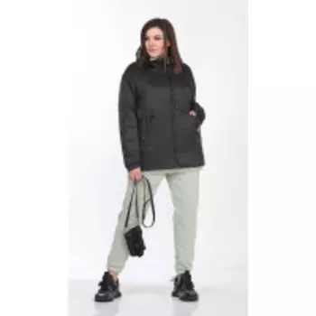Куртка Lady Secret-6306/2 В цвете: Черный; Размеры: 56,58,54