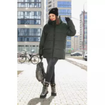Куртка Lady Secret-7274/2 В цвете: Зеленый; Размеры: 58,54
