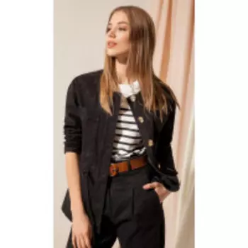 Куртка Nova Line-10143 В цвете: Черный; Размеры: 46,44,42