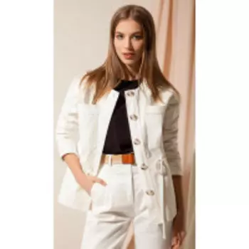Куртка Nova Line-10177 В цвете: Белый; Размеры: 50,46,44