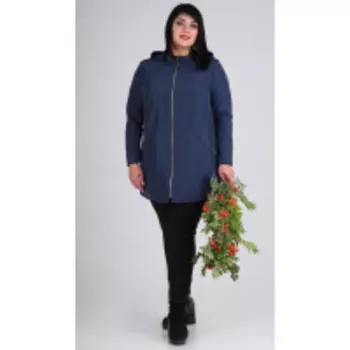 Куртка Novella Sharm-3567-с В цвете: Синий; Размеры: 66,72