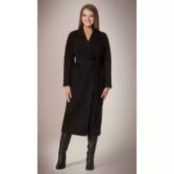 Пальто Andrea Fashion-AF-58 В цвете: Черный; Размеры: 46,48,42