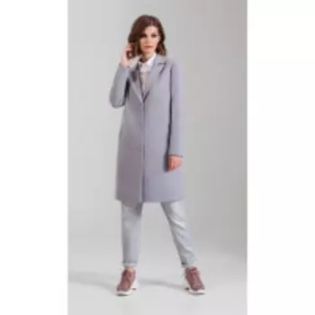 Пальто Anna Majewska-1264-2 В цвете: Серый; Размеры: 52