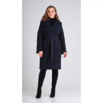 Пальто Axxa-84891 В цвете: Синий; Размеры: 50,48