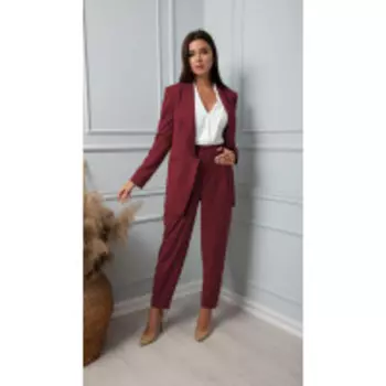 Костюм Sandyna-13860/1 В цвете: Красный; Размеры: 50,52,46,48,54,44