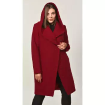 Пальто Диамант-1565 В цвете: Красный; Размеры: 50