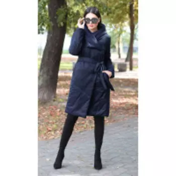 Пальто DOGGI-6290 В цвете: Синий; Размеры: 46,44