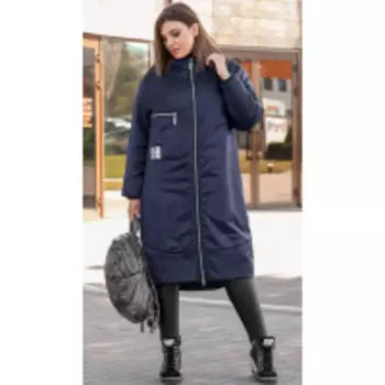 Пальто Lady Secret-6274 В цвете: Синий; Размеры: 56