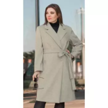 Пальто Lady Secret-6291 В цвете: Бежевый; Размеры: 52,54