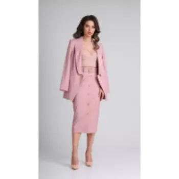 Костюм Sandyna-13966/1 В цвете: Розовый; Размеры: 50,52,46,48,54,44