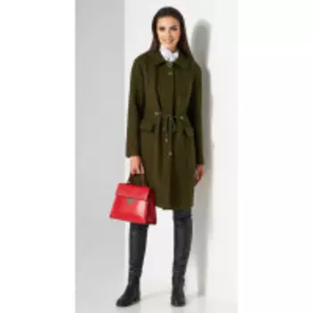 Пальто Lissana-3502 В цвете: Коричневый; Размеры: 50,46,48