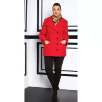 Пальто Lissana-3910 В цвете: Красный; Размеры: 50,52