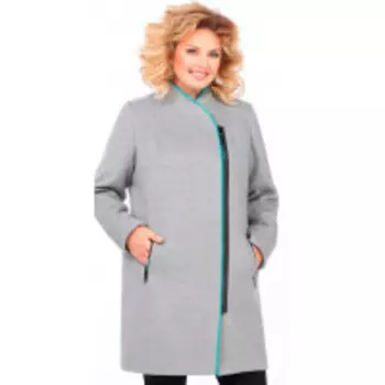 Пальто Matini-21350 В цвете: Серый; Размеры: 52,54