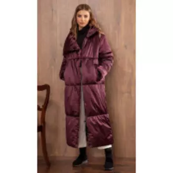 Пальто Nova Line-10064/1 В цвете: Красный; Размеры: 50,52,42