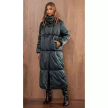 Пальто Nova Line-10064 В цвете: Зеленый; Размеры: 50,52,42