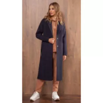 Пальто Nova Line-10106 В цвете: Синий; Размеры: 50,52,46,48