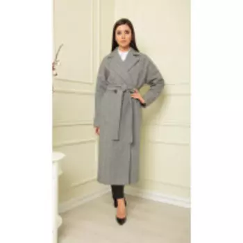 Пальто Sandyna-13814/6 В цвете: Серый; Размеры: 48