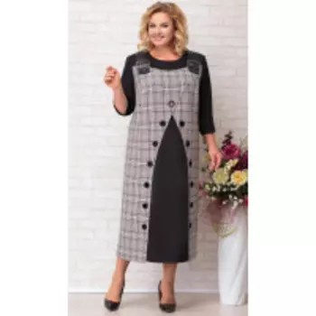 Платье Aira Style-763 В цвете: Черный; Размеры: 62,64,66