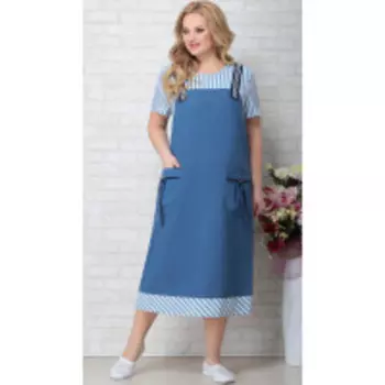 Платье Aira Style-785 В цвете: Синий; Размеры: 58