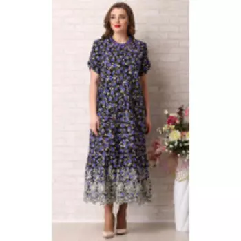 Платье Aira Style-806 В цвете: Разноцветный; Размеры: 56,58,60,54