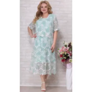 Платье Aira Style-822 В цвете: Зеленый; Размеры: 62,64,66