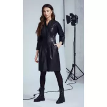 Платье Andrea Fashion-AF-105/1 В цвете: Черный; Размеры: 46,48,44