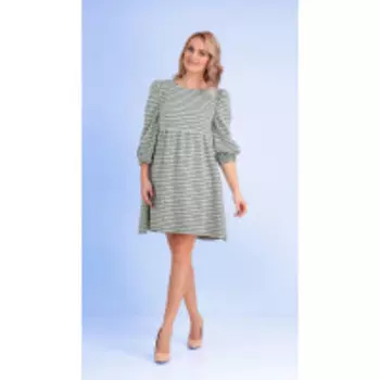 Платье Andrea Fashion-AF-112 В цвете: Голубой, Зеленый; Размеры: 46,44