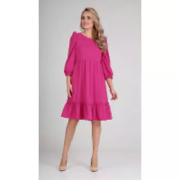 Платье Andrea Fashion-AF-116/3 В цвете: Розовый; Размеры: 44,42