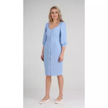 Платье Andrea Fashion-AF-119 В цвете: Голубой; Размеры: 50,46,48,44