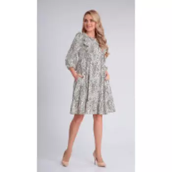Платье Andrea Fashion-AF-120/1 В цвете: Белый; Размеры: 46,48