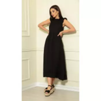 Платье Andrea Fashion-AF-133/17 В цвете: Черный; Размеры: 46,44,42