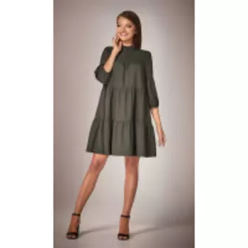 Платье Andrea Fashion-AF-34 В цвете: Зеленый; Размеры: 44,42