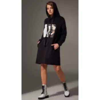Платье Andrea Fashion-AF-77 В цвете: Черный; Размеры: 46,48,44,42