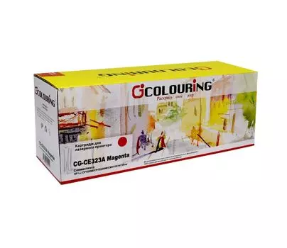 Картридж лазерный Colouring CG-CE323A (CE323A), пурпурный, совместимый, для LJ CP1525N/CP1525NW/CM1415/1415fnw