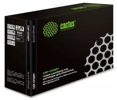 Картридж лазерный Cactus CSP-CF289Y (89Y/CF289Y), черный, 20000 страниц, совместимый для LJ M507/MFP M528
