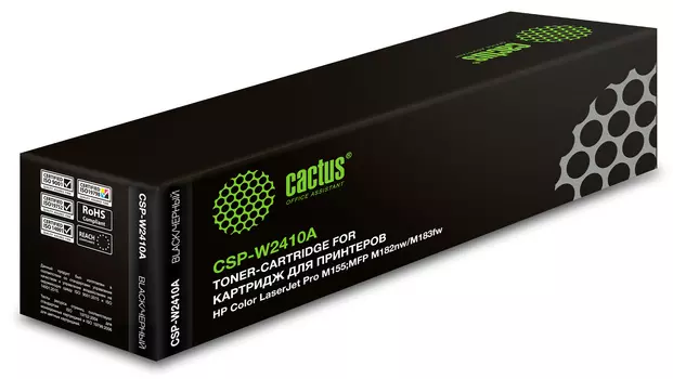Картридж лазерный Cactus CSP-W2410A (№216A/W2410A), черный, 1050 страниц, совместимый для CLJ Pro M155/MFP M182nw/MFP M183fw