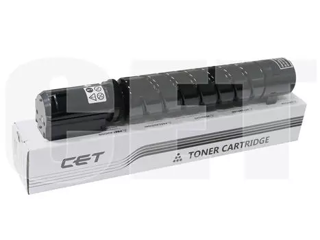 Картридж лазерный CET CET141141 (C-EXV55/2182C002AA), черный, совместимый для Canon iR ADVANCE C356iF III, iR ADVANCE C356iF II, iR ADVANCE C256iF III, iR ADVANCE C256iF II без чипа 290г