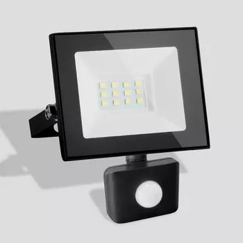 Прожектор уличный светодиодный с датчиком движения 024 FL Elektrostandard Elementary LED 20W 6500K IP44