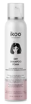 IKOO Шампунь-пенка сухой Защита цвета и восстановление / Dry Shampoo Foam Color Protect &amp; Repair 150 мл