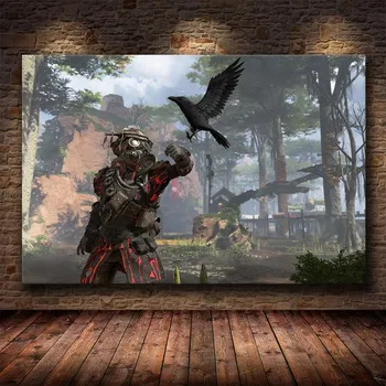 Украшение игрового постера, картина Apex Legends на HD холсте, холст, живопись, художественные постеры и принты, декор Cuadros 21*30cm