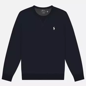 Мужская толстовка Polo Ralph Lauren Double-Knit Crew Neck, цвет синий, размер S