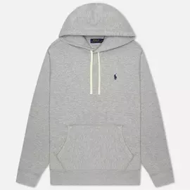 Мужская толстовка Polo Ralph Lauren Embroidered Pony Fleece Hoodie, цвет серый, размер M